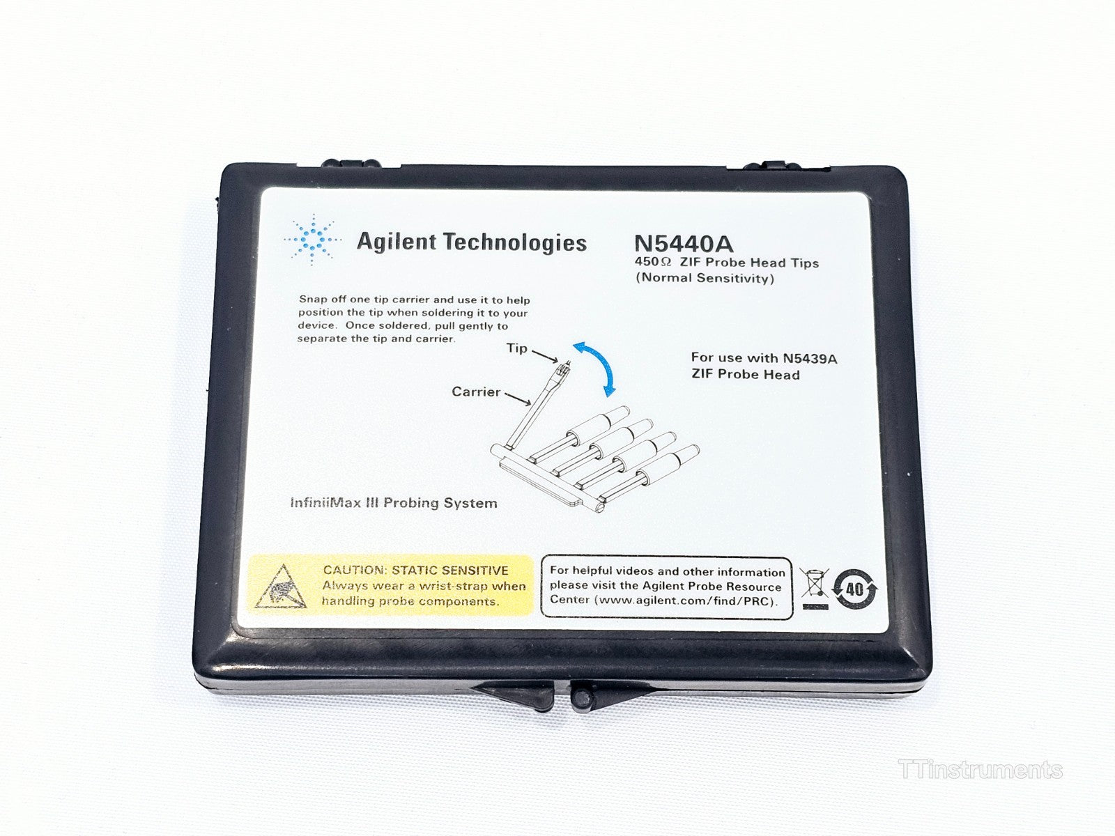 Keysight N5440A 450Ω N5440A InfiniiMax III 28 GHz Ceramic ZIF Tips use w/ N5439A