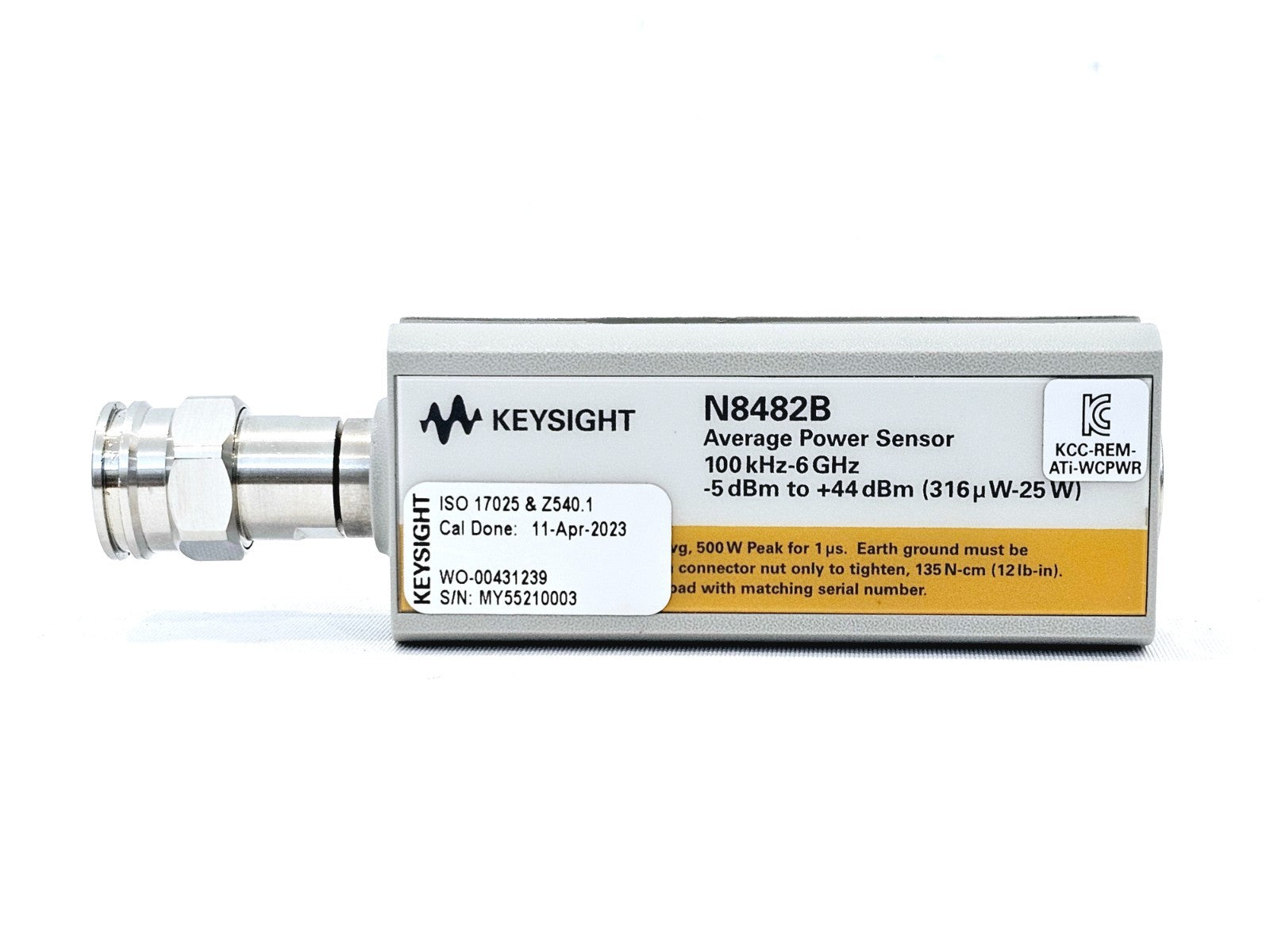 Keysight N8482B Thermocouple Power Sensor Matching 30dB 100kHz - 6GHz Attenuator
