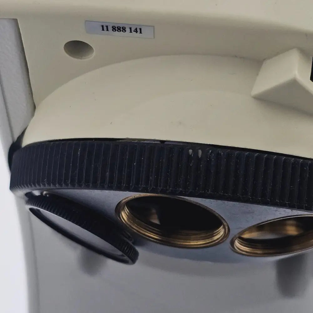 Leica DM2000 LED serial number plate showing S/N 11888138 and manufacturing date 2013
