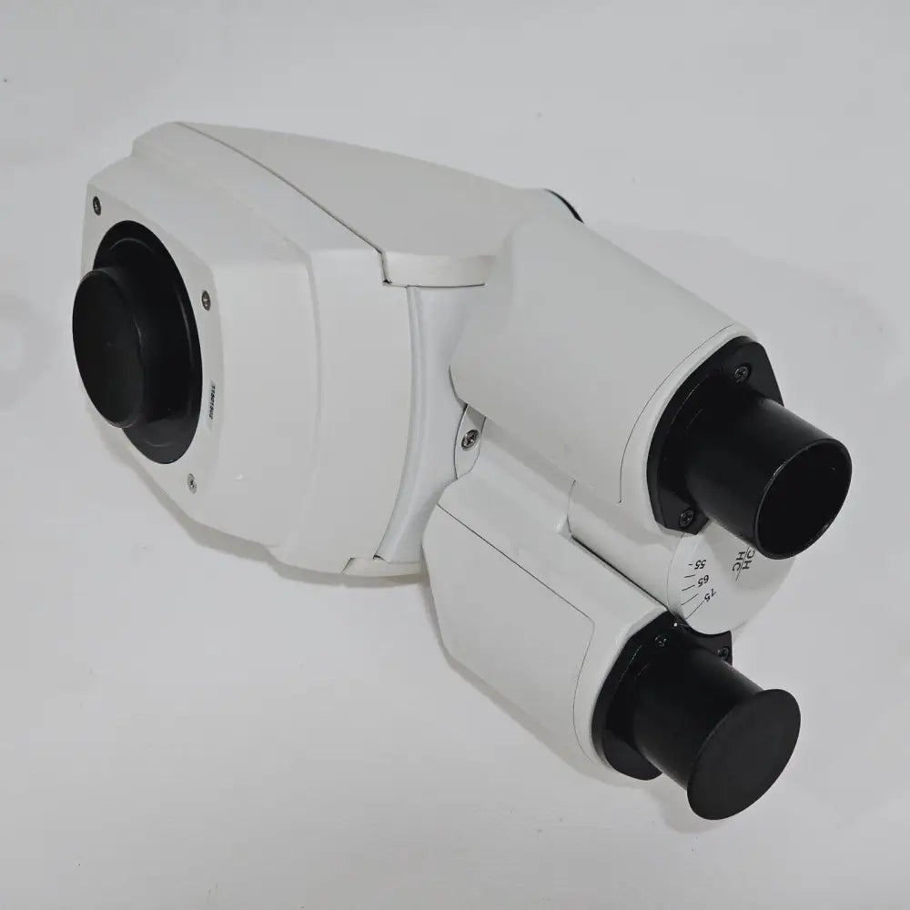 Leica DM2000 LED microscope right side view displaying illumination control and body markings