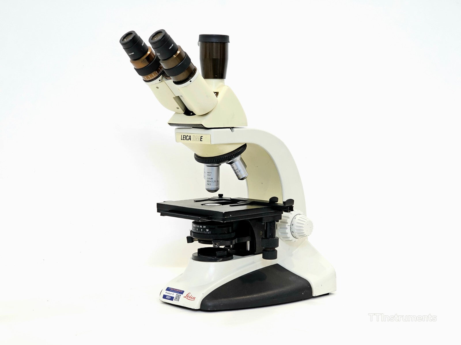 Leica DME Microscope + CPlan Objectives 100X/1.25 Oil 40X/0.65 20X/0.40 10X/0.22