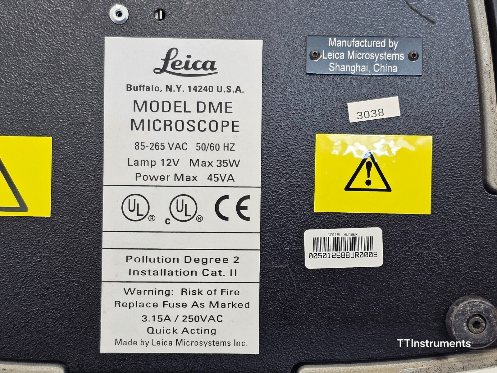 Leica DME Microscope + CPlan Objectives 100X/1.25 Oil 40X/0.65 20X/0.40 10X/0.22