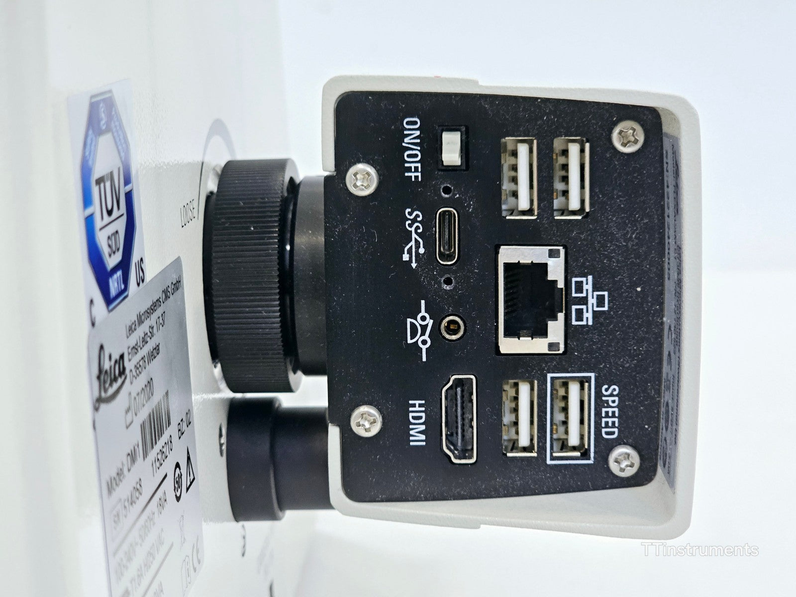 Leica DMi1 Inverted Microscope w/ Flexacam C1 Camera 4x 10x 20x Objectives + PC