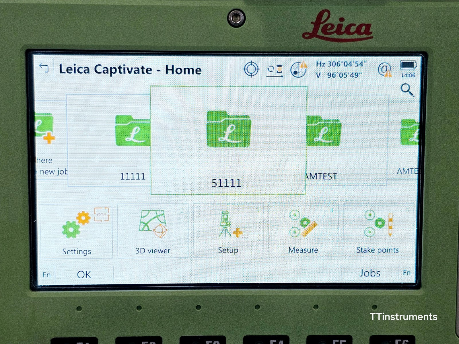 Leica TS16 P 1" R500 Robotic Total Station CS20 3.75G Prism Serviced April 2025