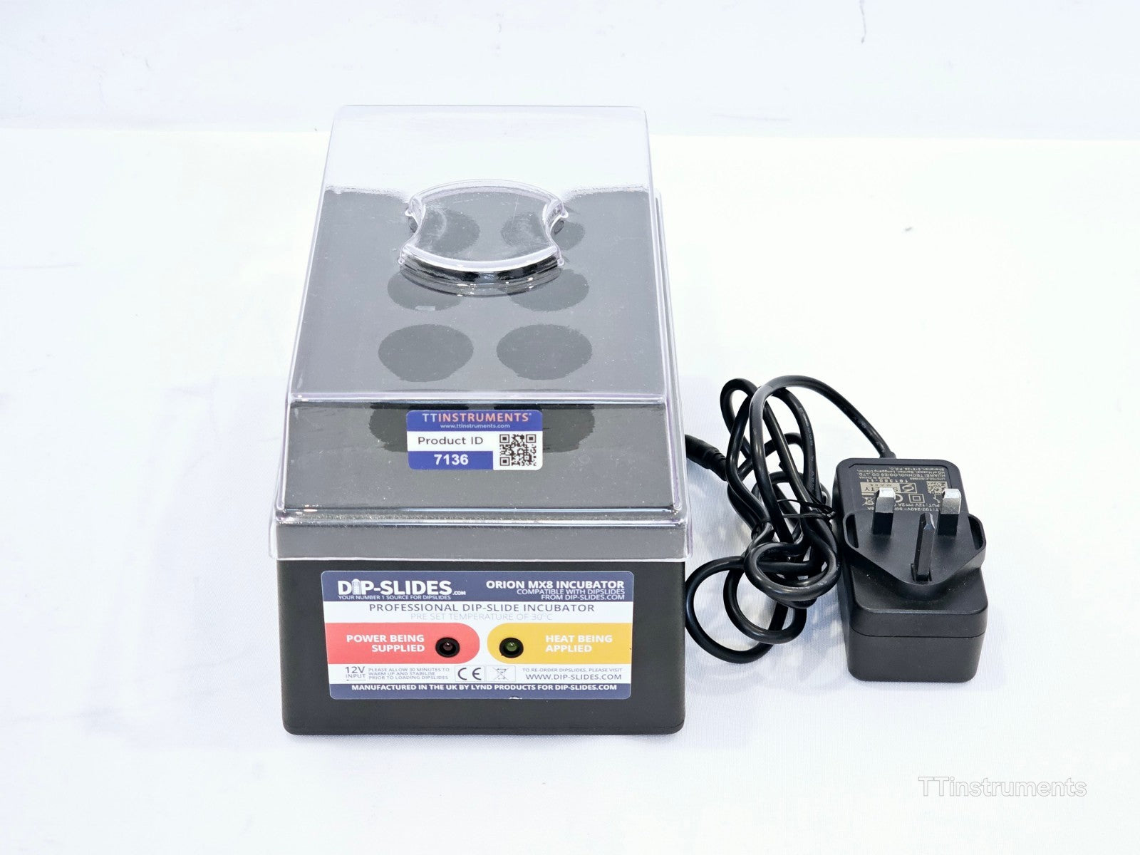 Lynd Products Orion MX8 Professional Dip-Slide Incubator 30C