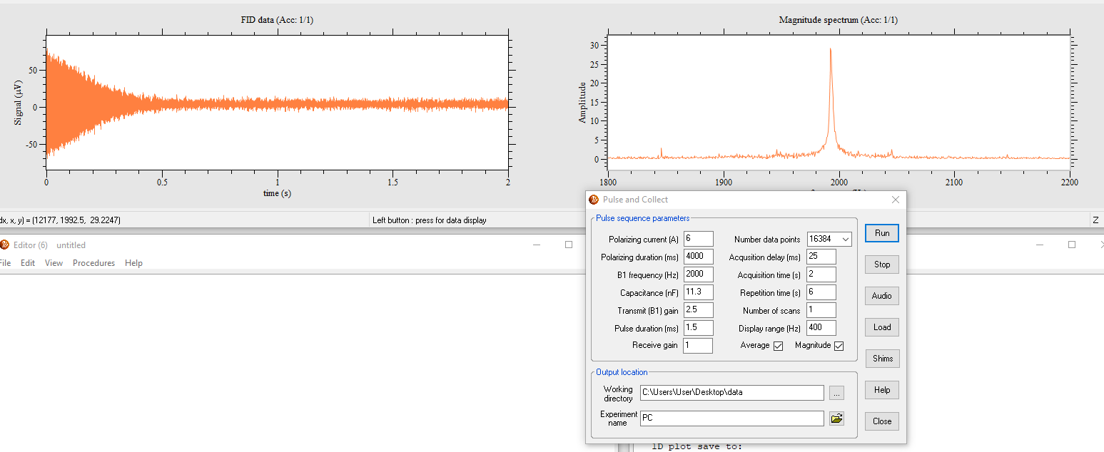 Magritek Terranova NMR MRI Scanner With Prospa Software and License