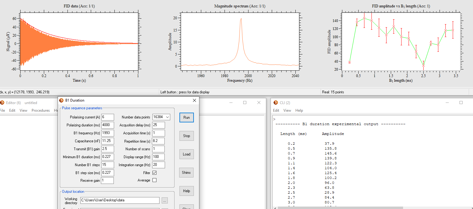 Magritek Terranova NMR MRI Scanner With Prospa Software and License
