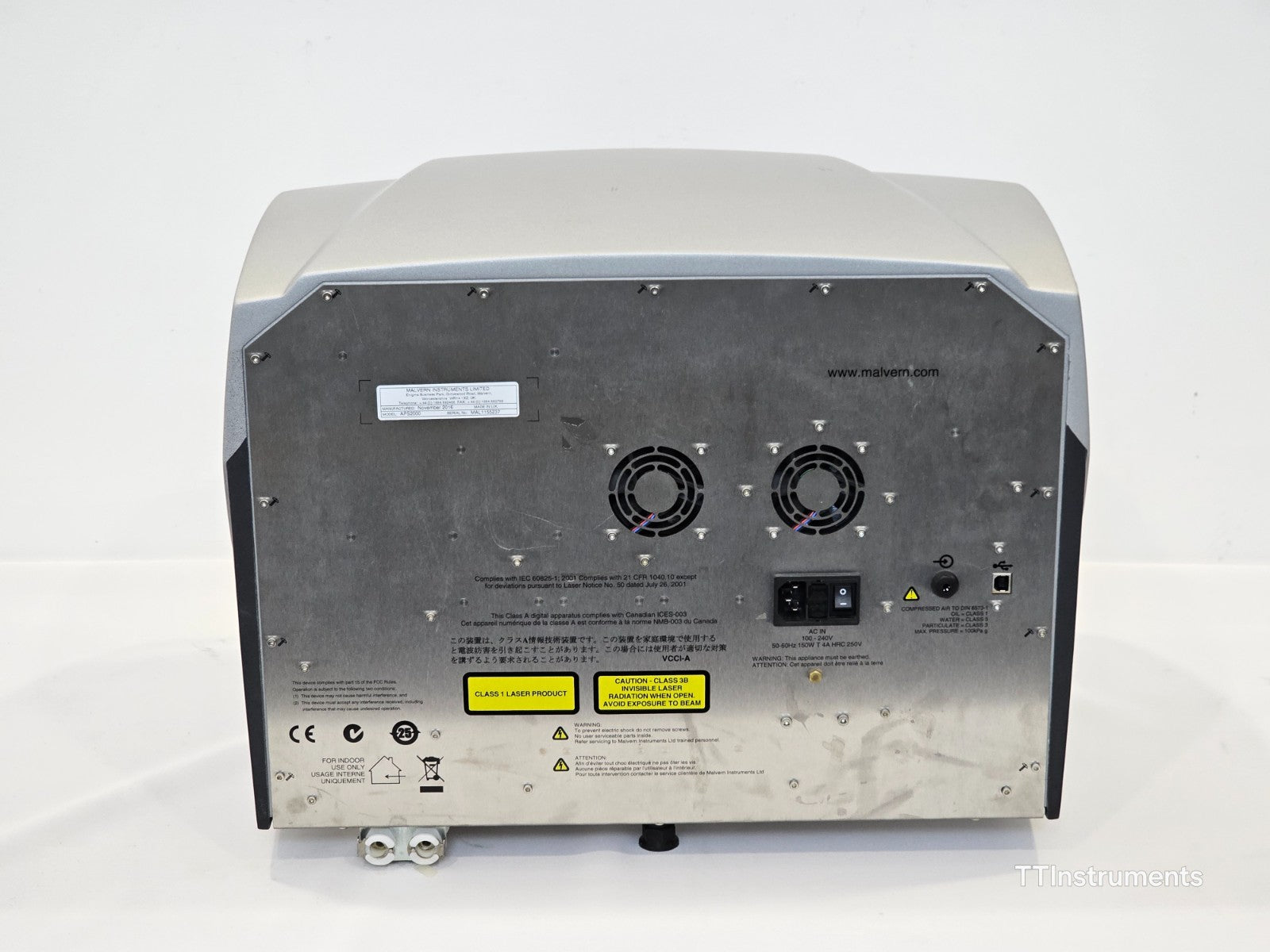 Malvern Panalytical Zetasizer APS2000 Light Scattering Particle Size Analyzer