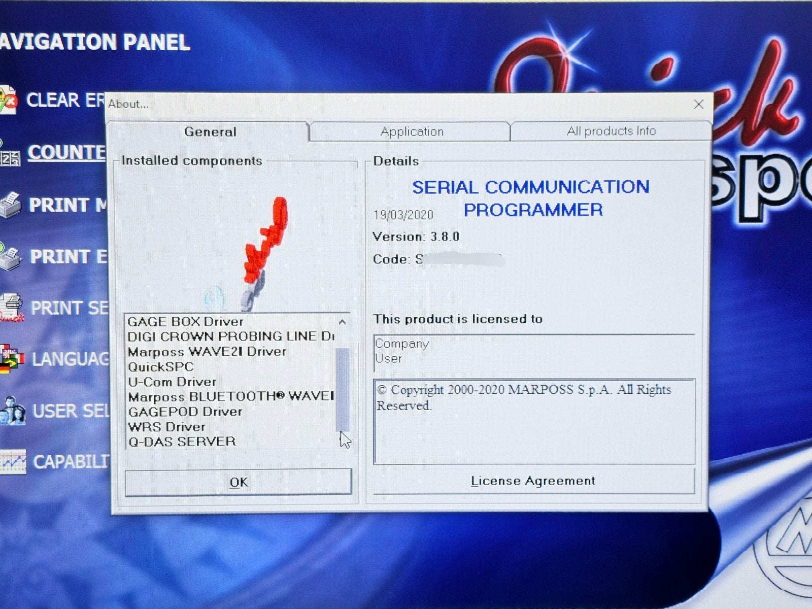 Marposs E9066T B8667J01143 Industrial Gauging Computer 15" w/ Power Supply New