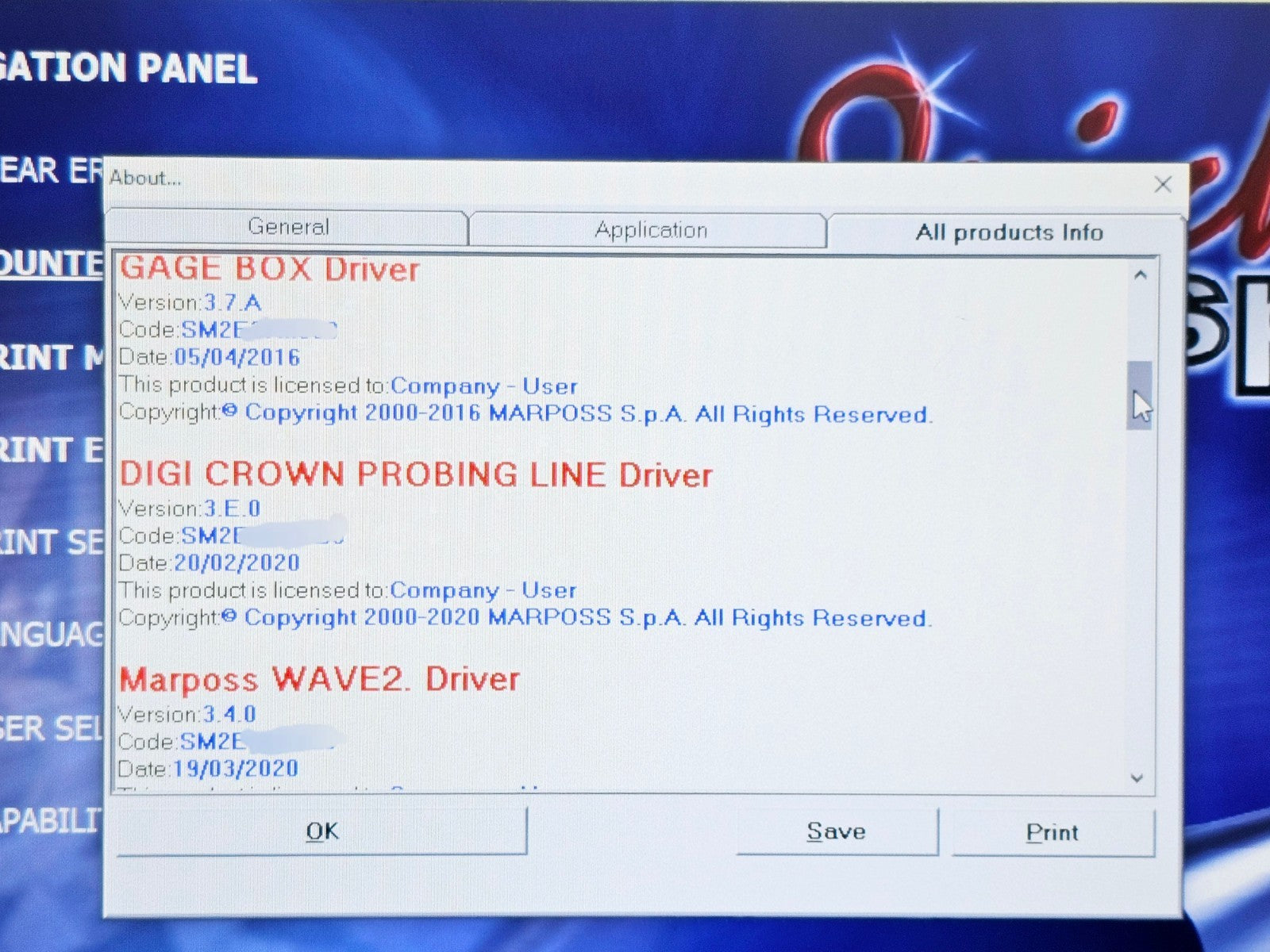 Marposs E9066T B8667J01143 Industrial Gauging Computer 15" w/ Power Supply New