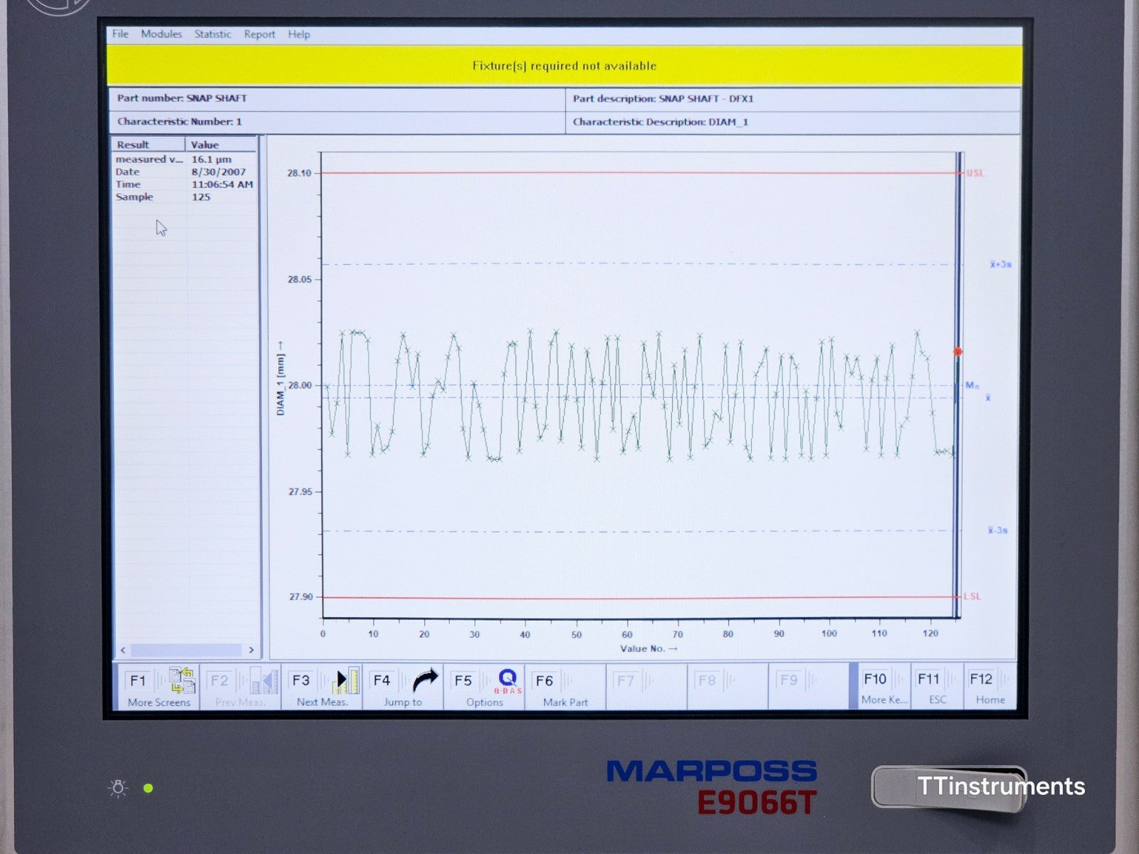 Marposs E9066T B8667J01143 Industrial Gauging Computer 15" w/ Power Supply New