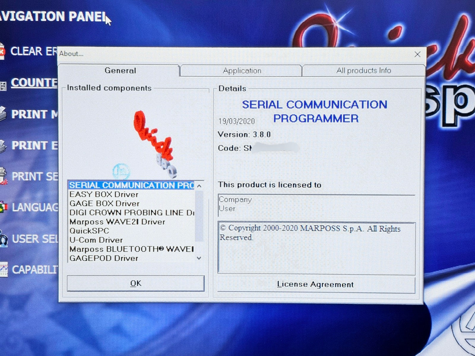 Marposs E9066T B8667J01143 Industrial Gauging Computer 15" w/ Power Supply New