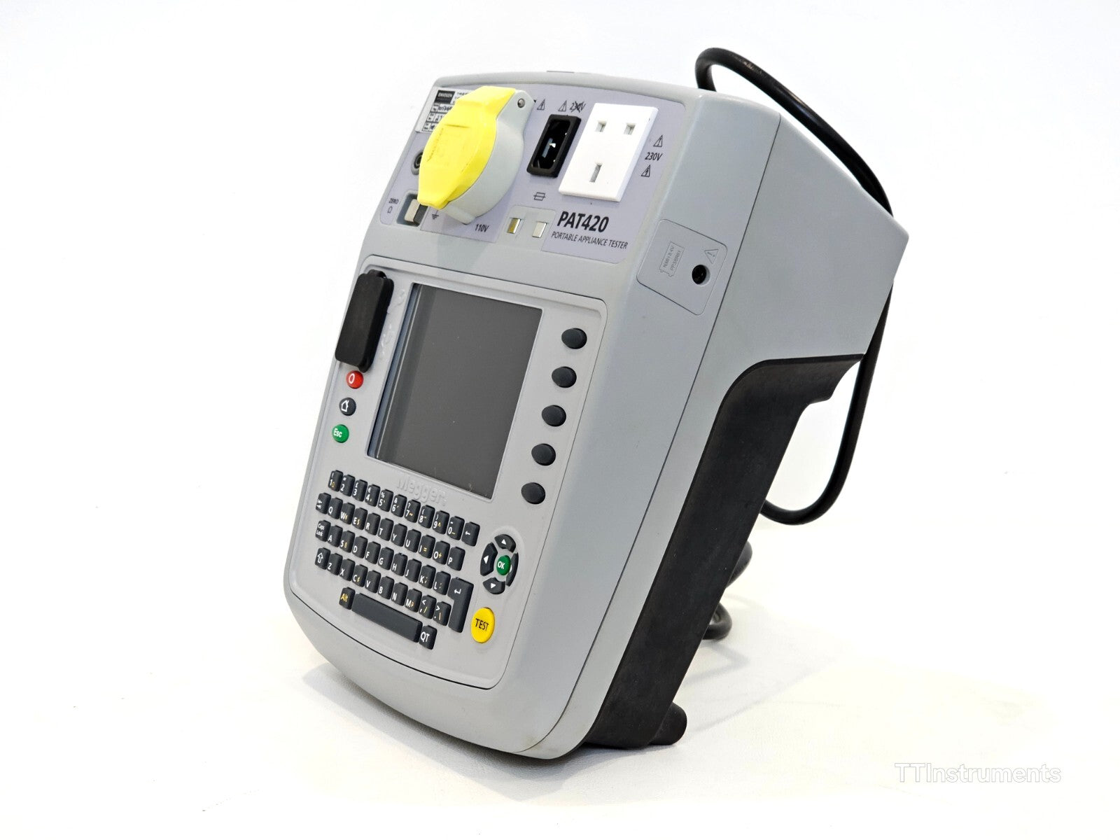 Megger PAT420 Portable Appliance Tester with Accessories