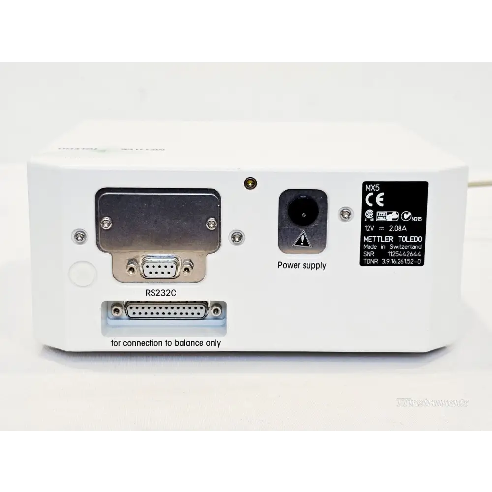 Mettler Toledo RS-P42 dot matrix printer supplied with the MX5 Microbalance