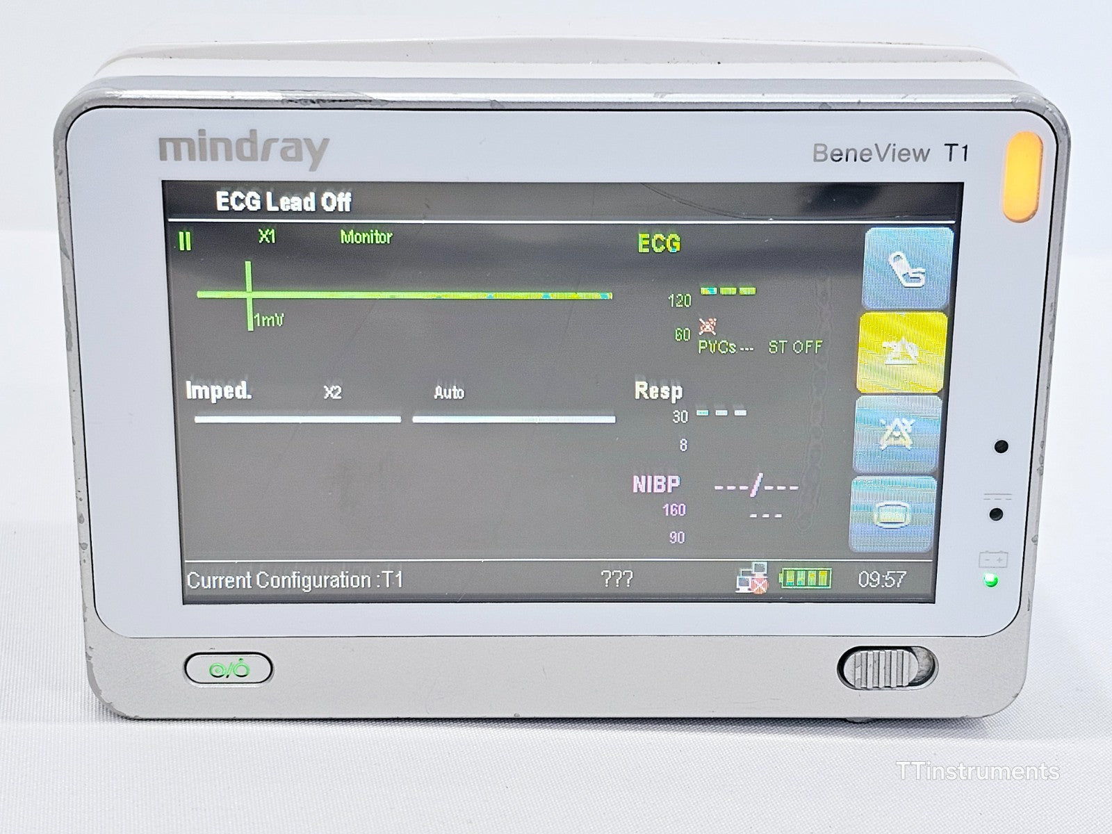 Mindray BeneView T1 Patient Monitor NO BATTERY Multiple Options REVIEW IMAGES
