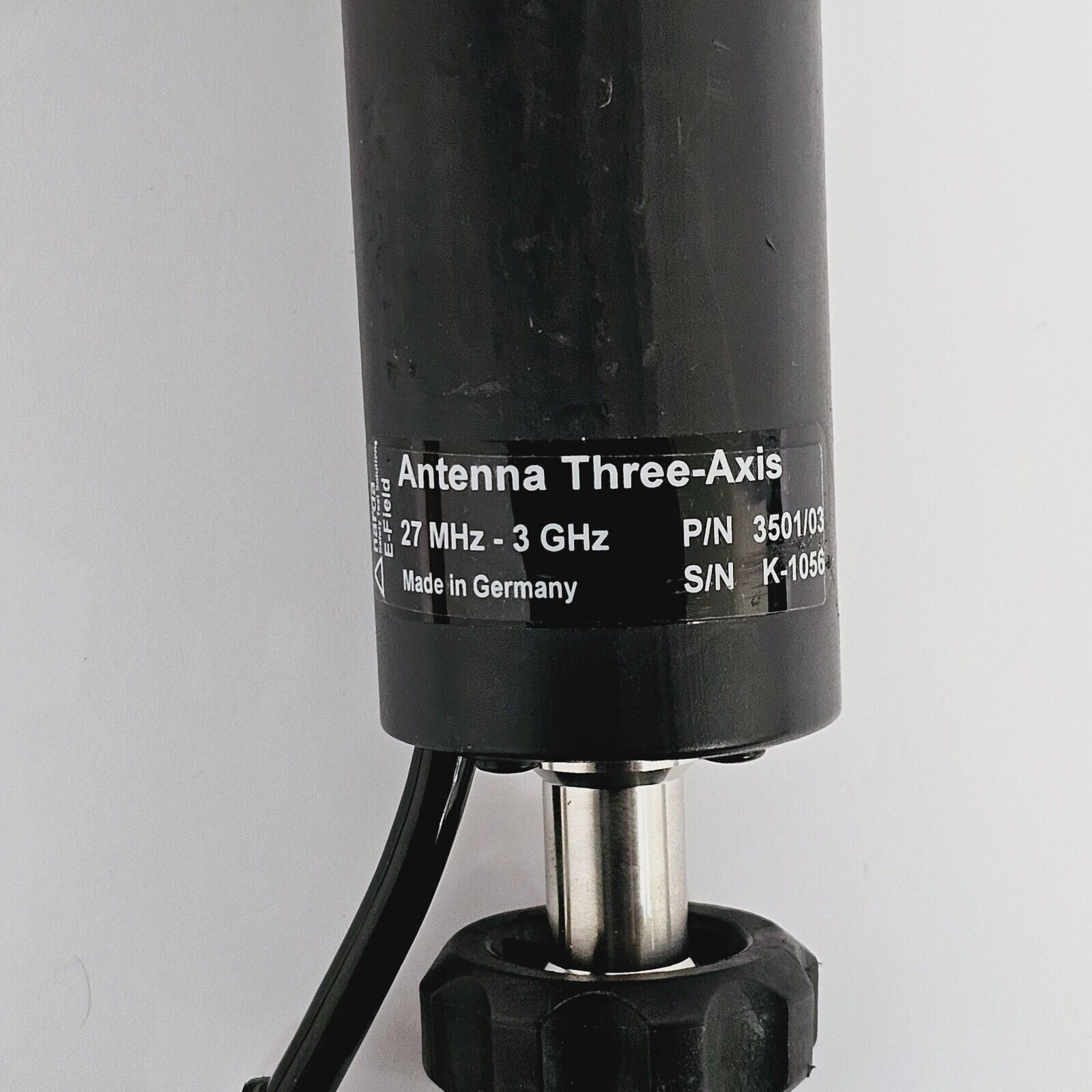 Narda SRM-3006 9 kHz - 6 GHz & E-Field Antenna Three-Axis 27 MHz - 3 GHz RFI/EMI