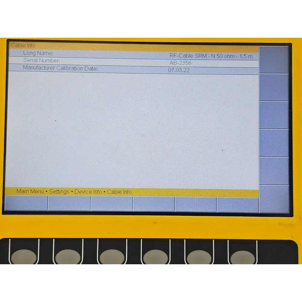 Narda SRM-3006 Selective Radiation Meter 3006/01 + 3501/03 Probe 27 MHz - 3 GHz9