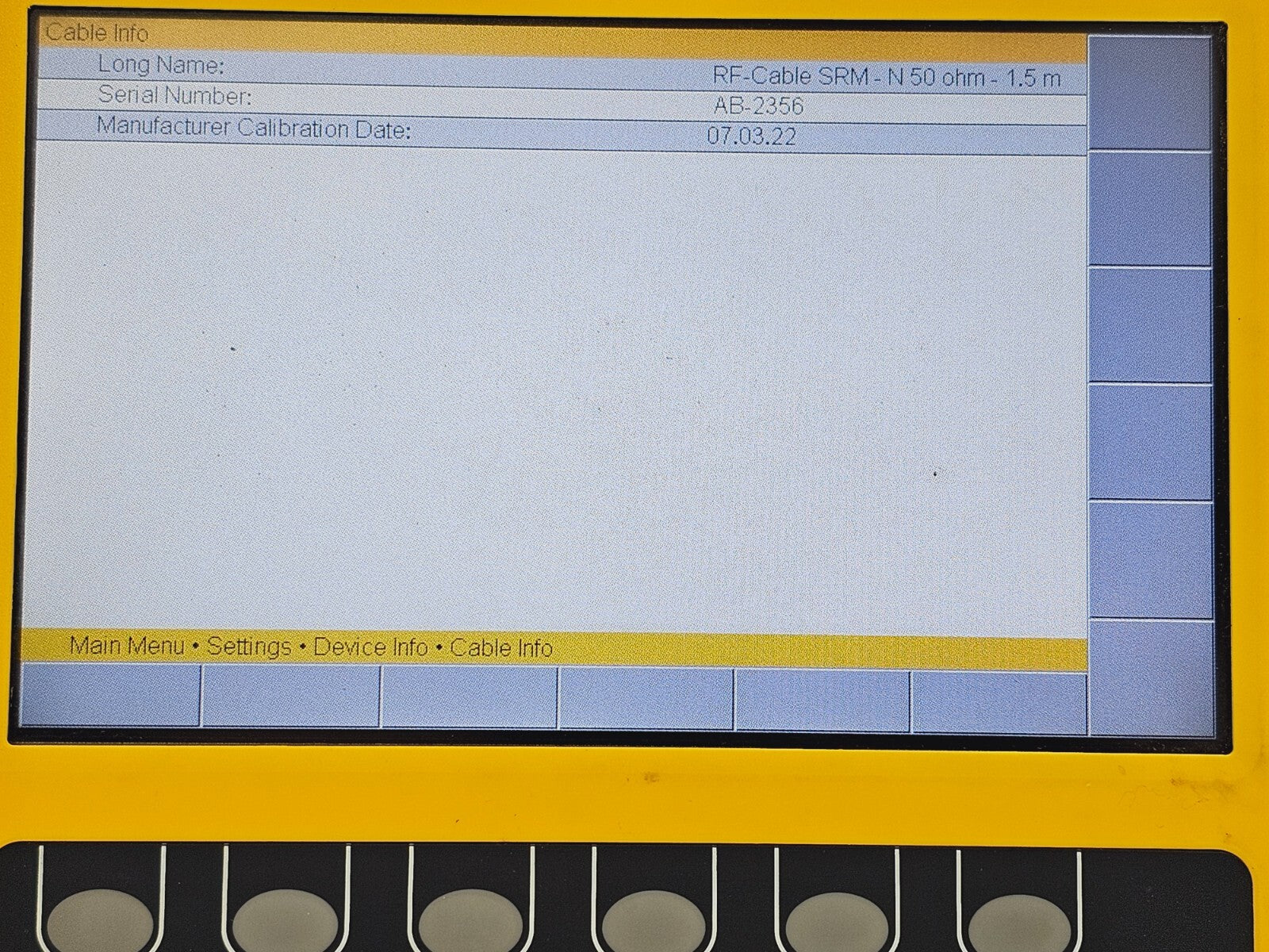 Narda SRM-3006 Selective Radiation Meter 3006/01 + 3501/03 Probe 27 MHz - 3 GHz