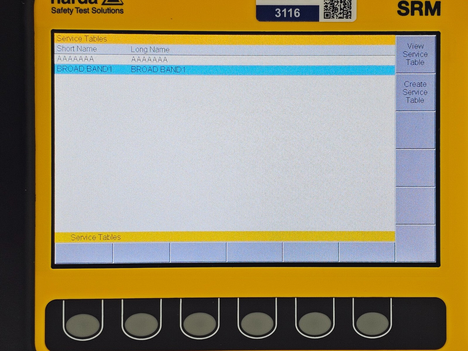 Narda SRM-3006 Selective Radiation Meter 3006/01 + 3501/03 Probe 27MHz - 3GHz .