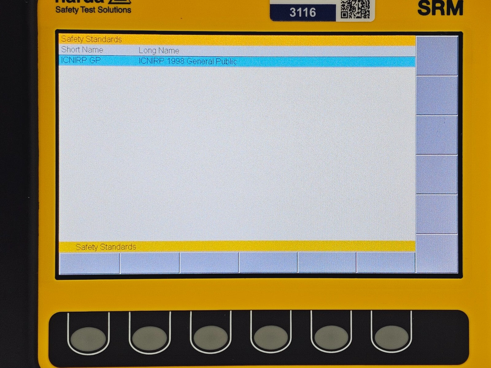 Narda SRM-3006 Selective Radiation Meter 3006/01 + 3501/03 Probe 27MHz - 3GHz .