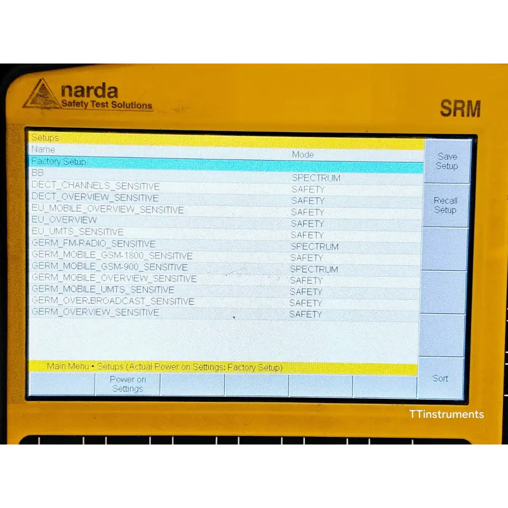 Narda SRM-3006 Selective Radiation Meter 3006/01 Mainframe only, No Probe14