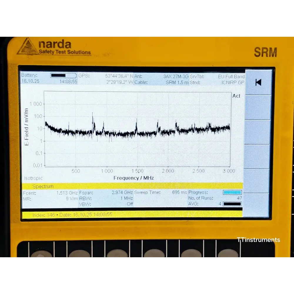 Narda SRM-3006 Selective Radiation Meter 3006/01 Mainframe only, No Probe17