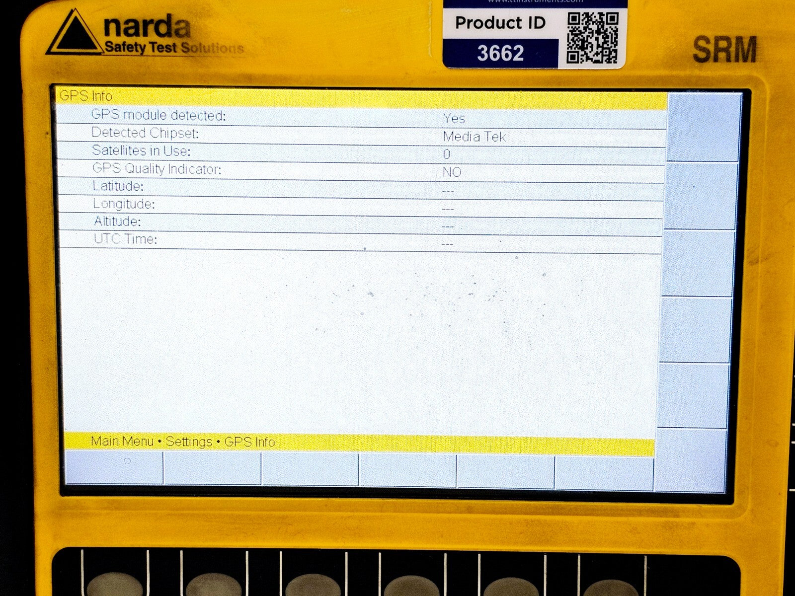 Narda SRM-3006 Selective Radiation Meter 9 kHz-6 GHz