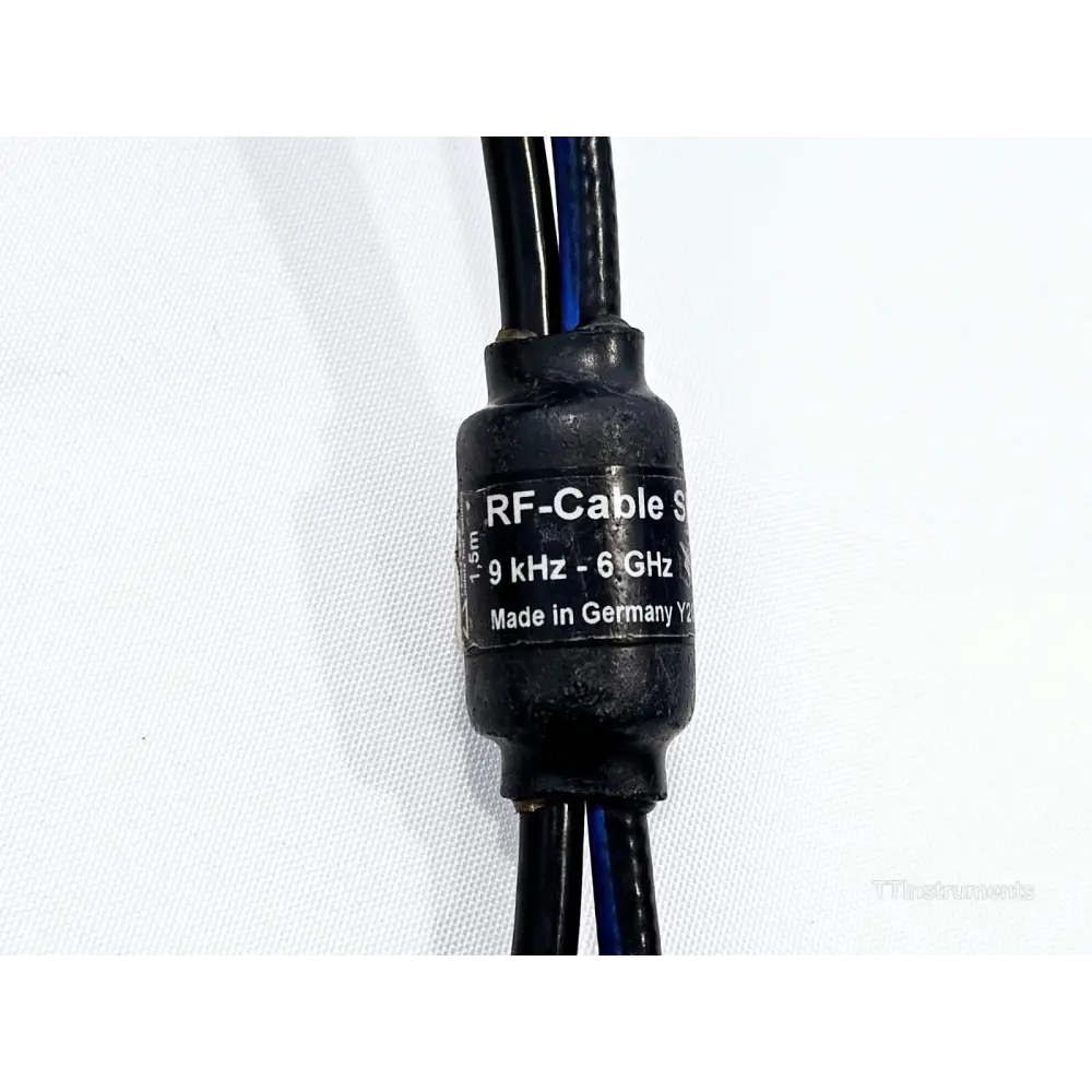 Narda SRM-3006 licence information screen showing activated measurement modes