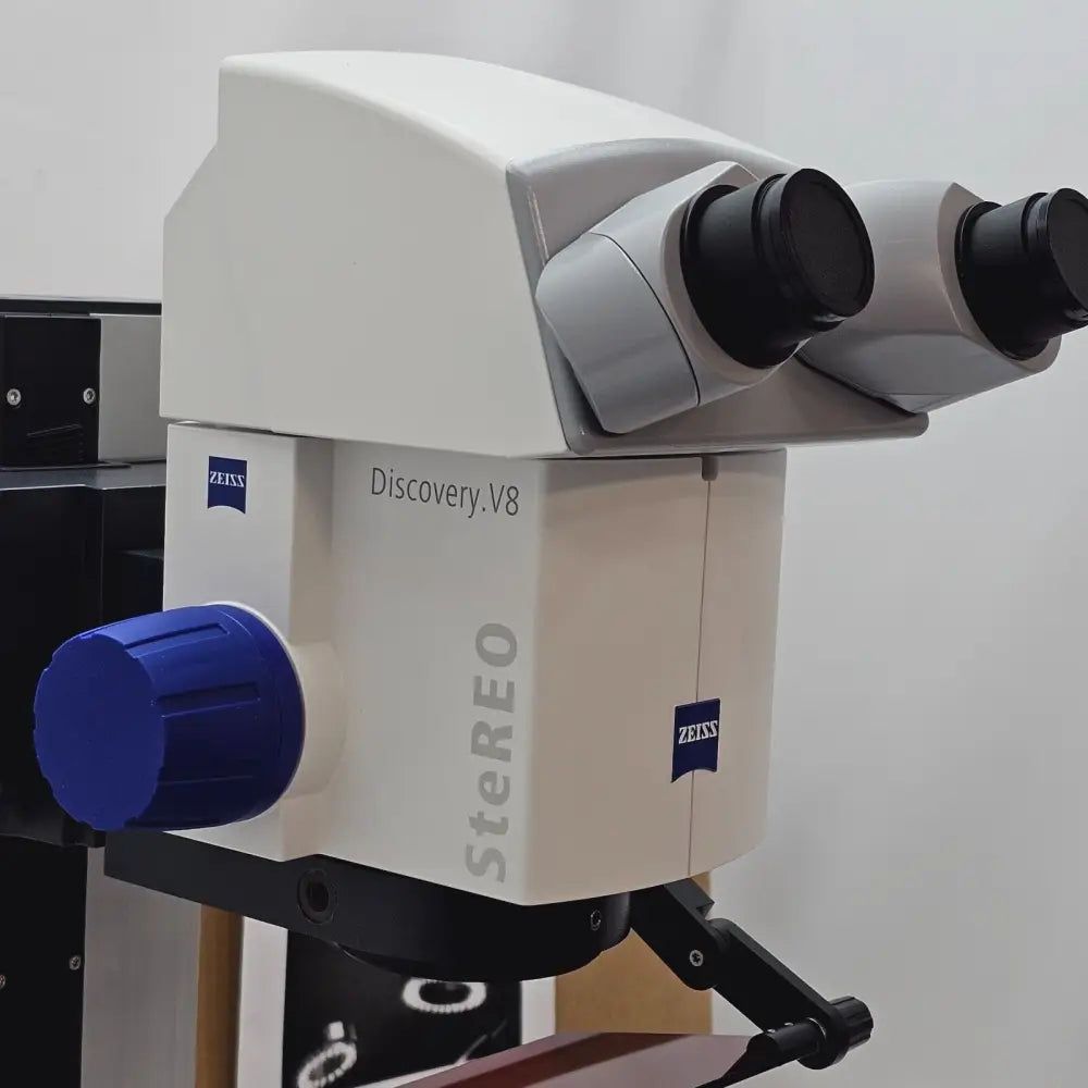 Zeiss stand base 450 and base 300 epi-illumination components for SteREO Discovery V8 stand assembly