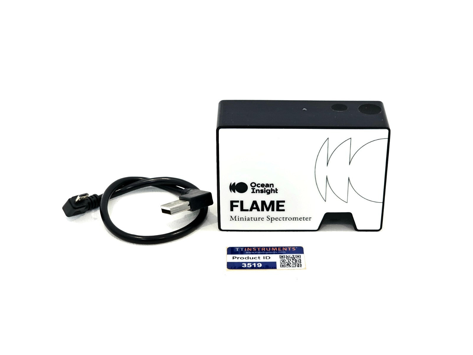 Ocean Optics Flame-S-VIS-NIR Spectrometer 350nm (340 - 1019nm) Tested Working