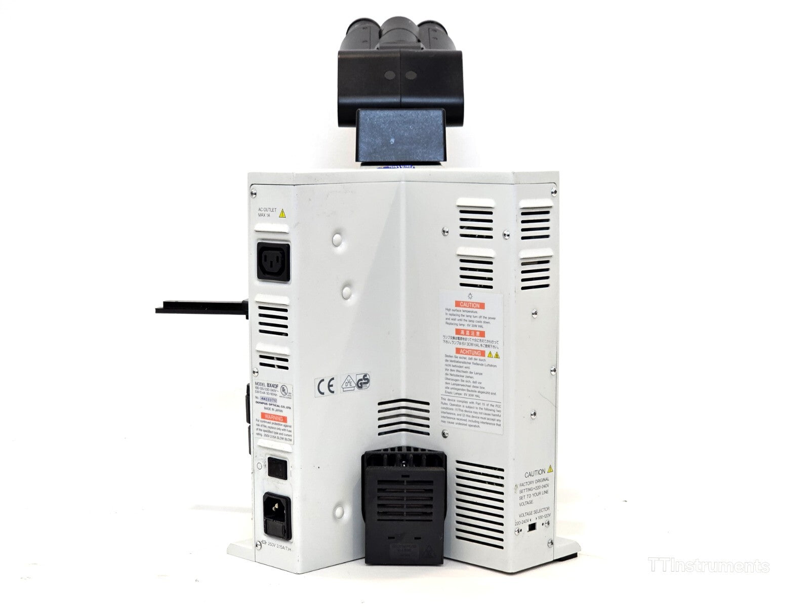 Olympus BX40F Microscope BX40 + 4X Plan Objectives 40X/0.65 40X/0.40 10X/0.25 4x