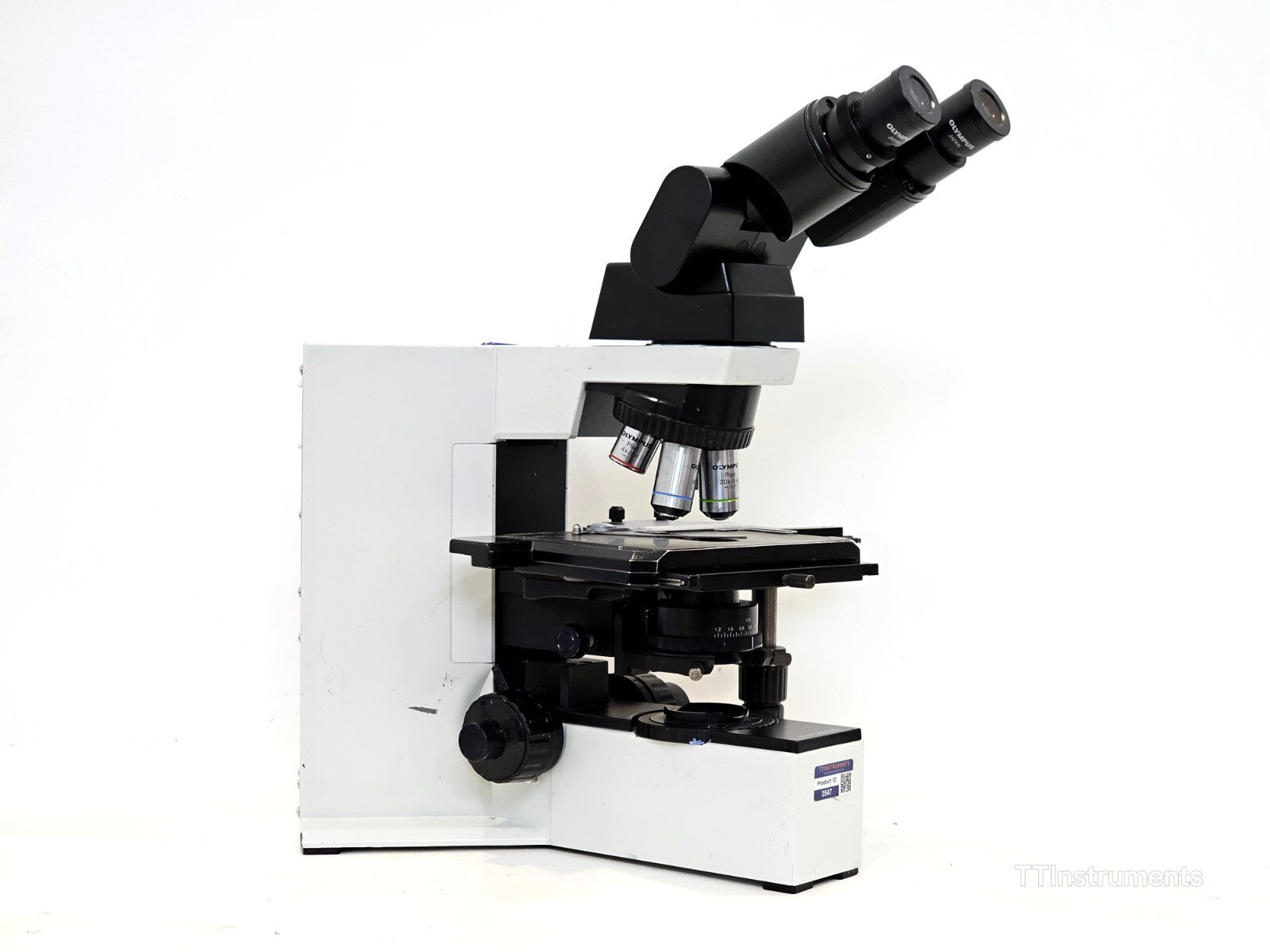 Olympus BX40F Microscope BX40 + 4X Plan Objectives 40X/0.65 40X/0.40 10X/0.25 4x