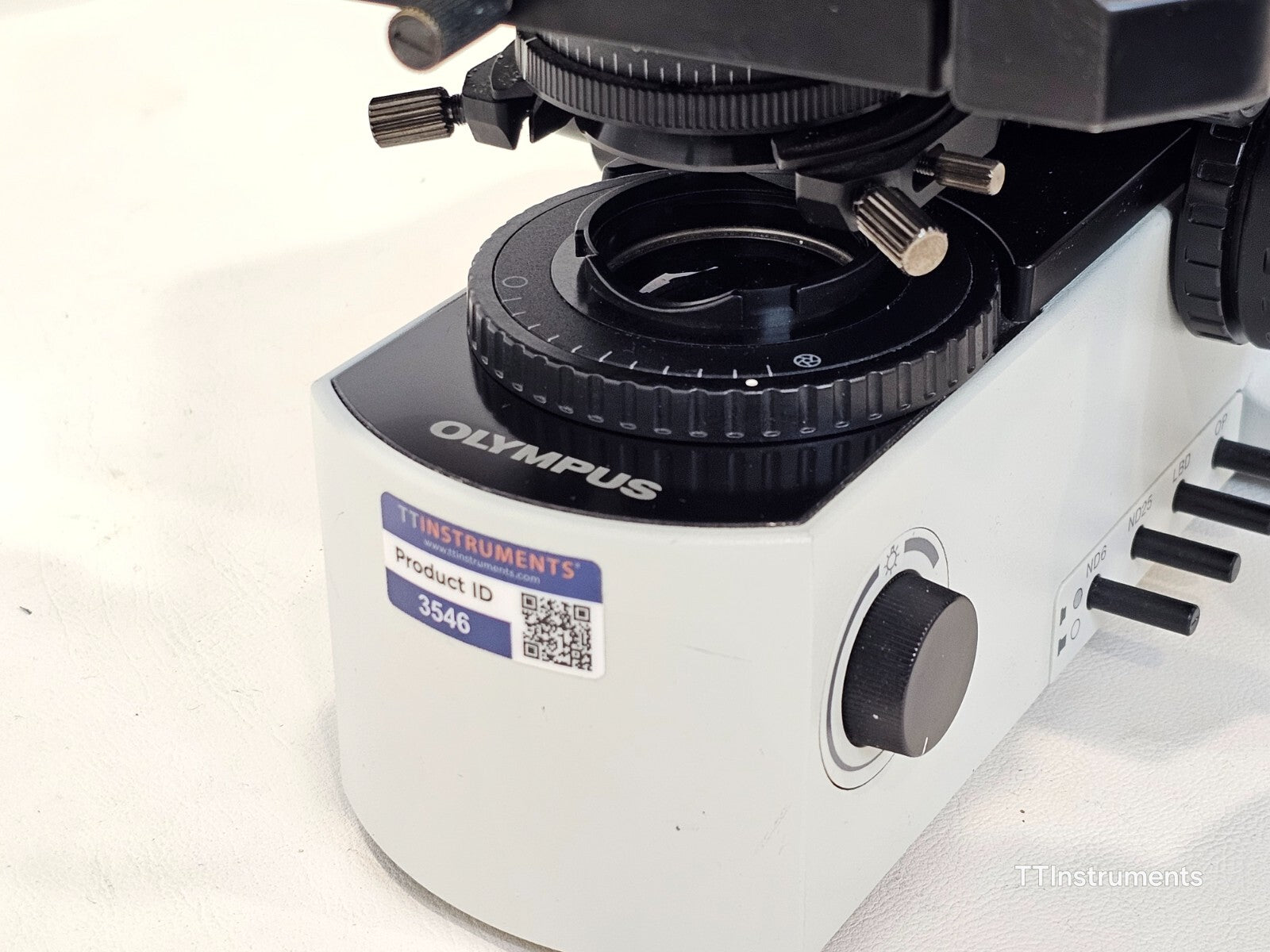 Olympus BX51TF Microscope BX51 with WHN10X/22 Eyepieces & ColorView Camera
