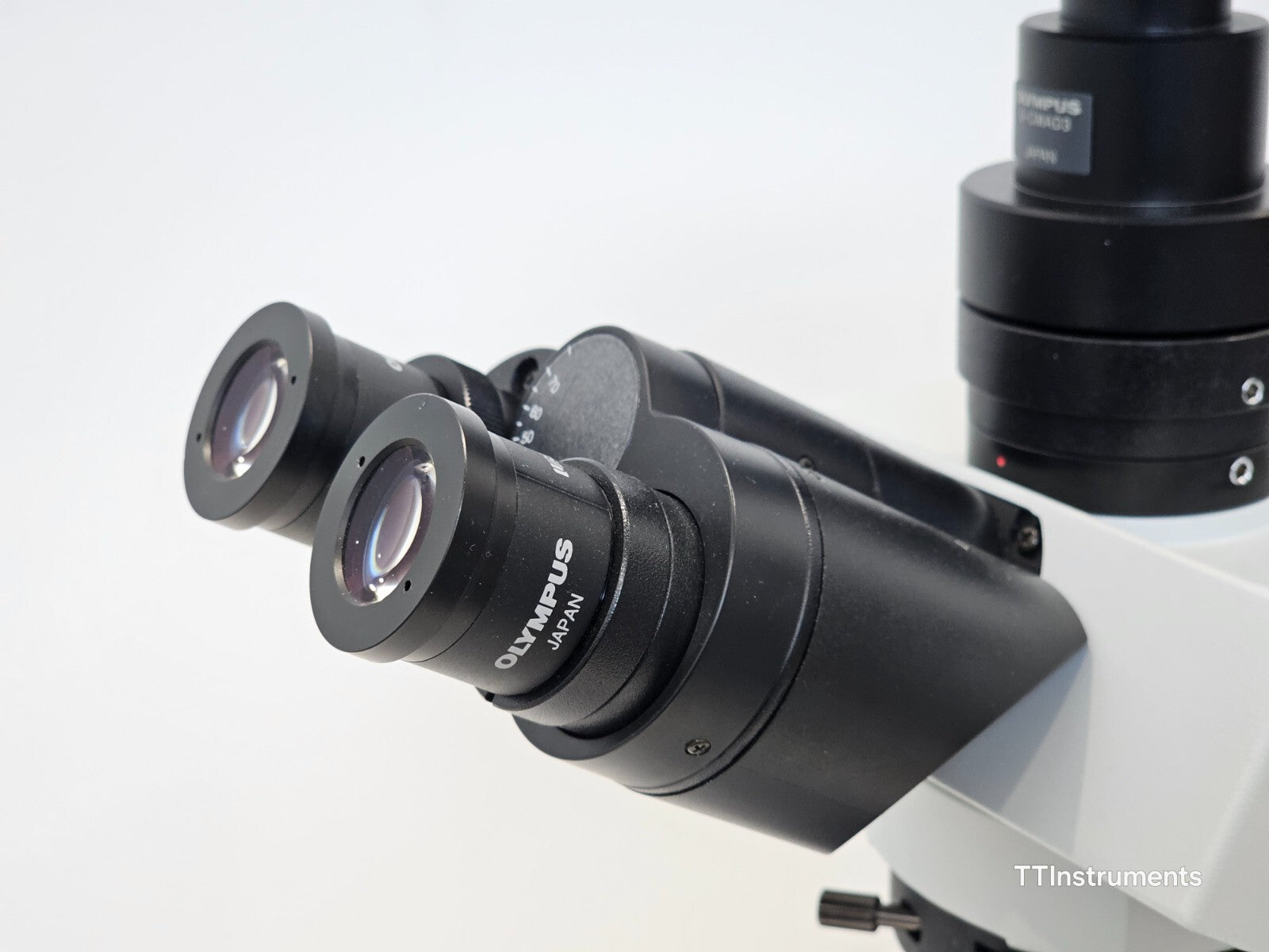 Olympus BX51TF Microscope BX51 with WHN10X/22 Eyepieces & ColorView Camera