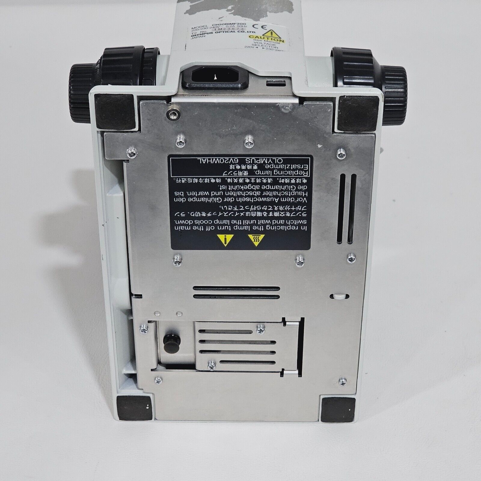 Olympus 4 Objectives NEA 40X/0.65 100X/1.25 Oil 10X/0.25 + 4X/0.10