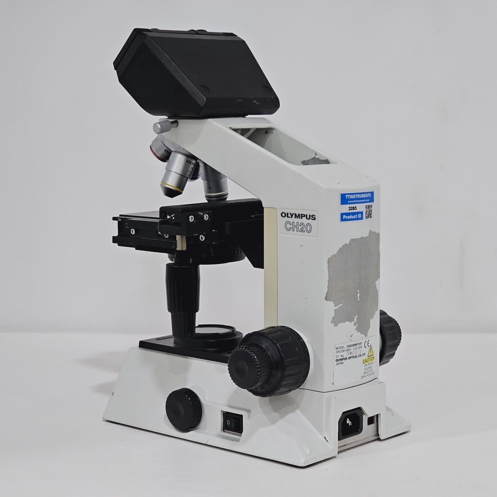 Olympus 4 Objectives NEA 40X/0.65 100X/1.25 Oil 10X/0.25 + 4X/0.10