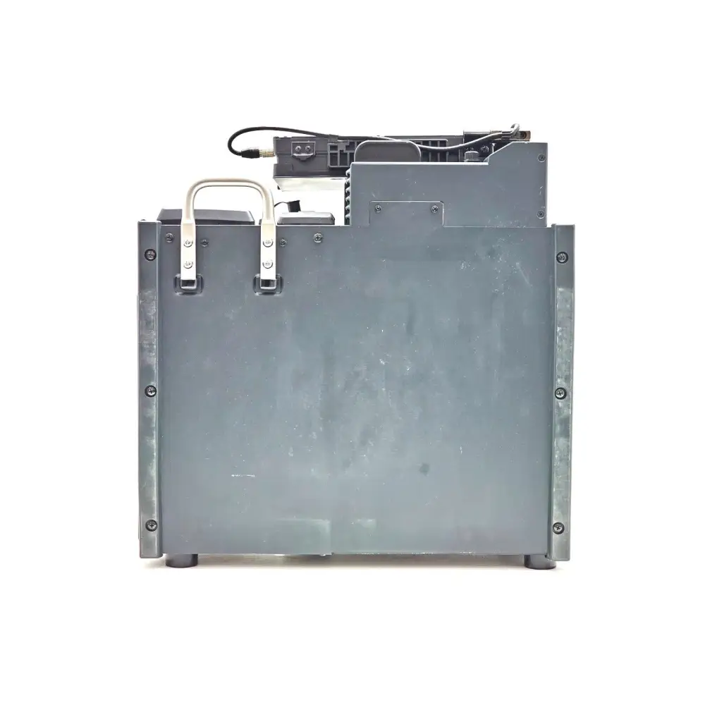 Olympus IV7000-2 borescope CCU rear panel showing carry handles, cable and ventilation slots