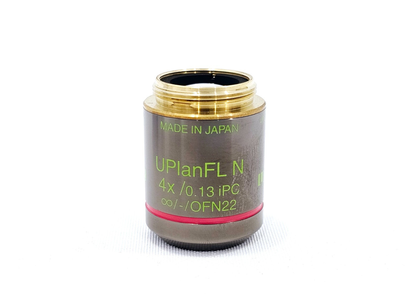 OLYMPUS UPlanFL N 4x/0.13 iPC Phase Contrast Objective