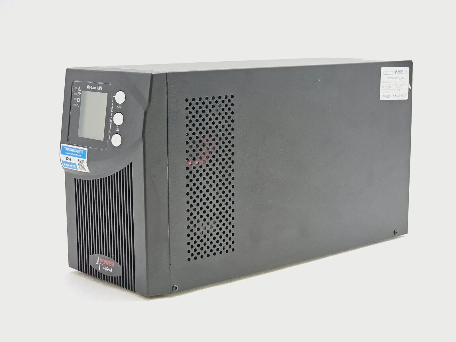On-Line UPS VFI1000T Uninterruptible Power Supply 1kVA/0.9kW Power Inspired