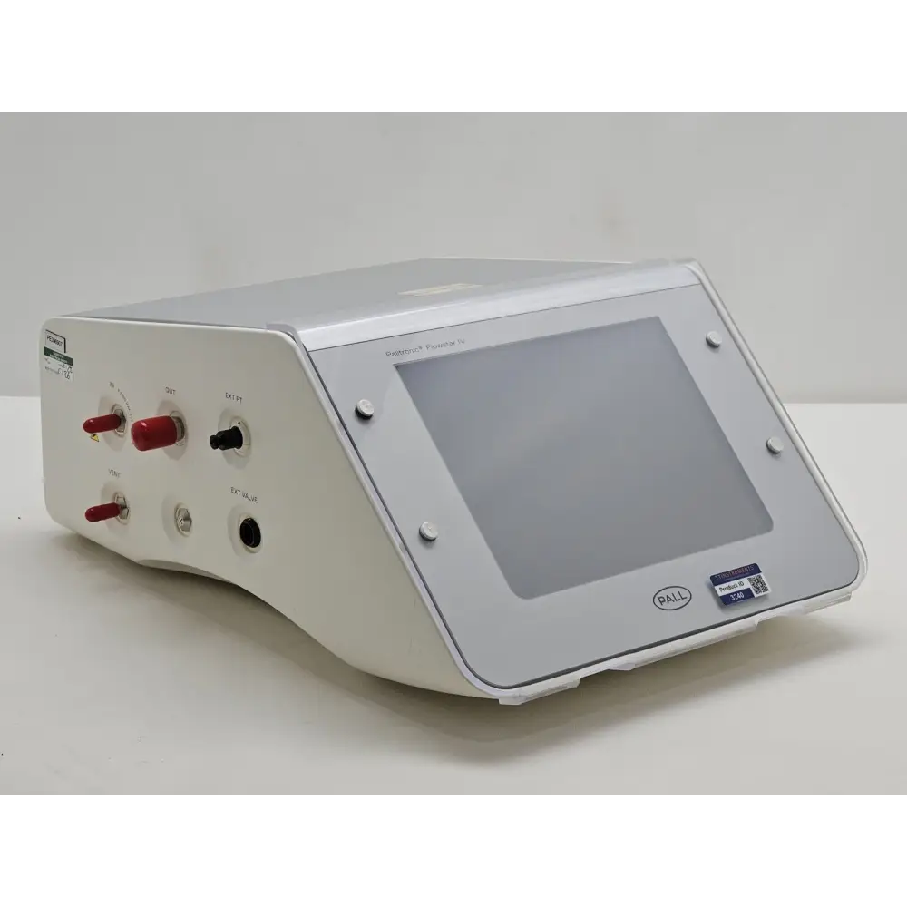 PALL Palltronic Flowstar IV FFS04R serial number label and manufacturer information plate detail
