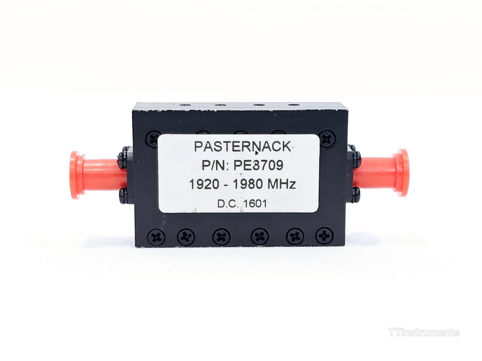Pasternack PE8709 4 Section Bandpass Filter 1920-1980 MHz 60 MHz Passband