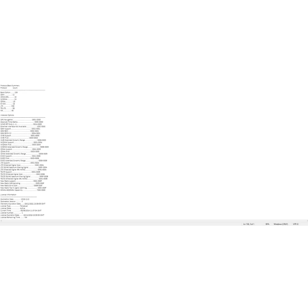 PCTEL MXflex 07904S-U with four OP451 450 MHz to 6 GHz magnetic mount multi-band antennas attached