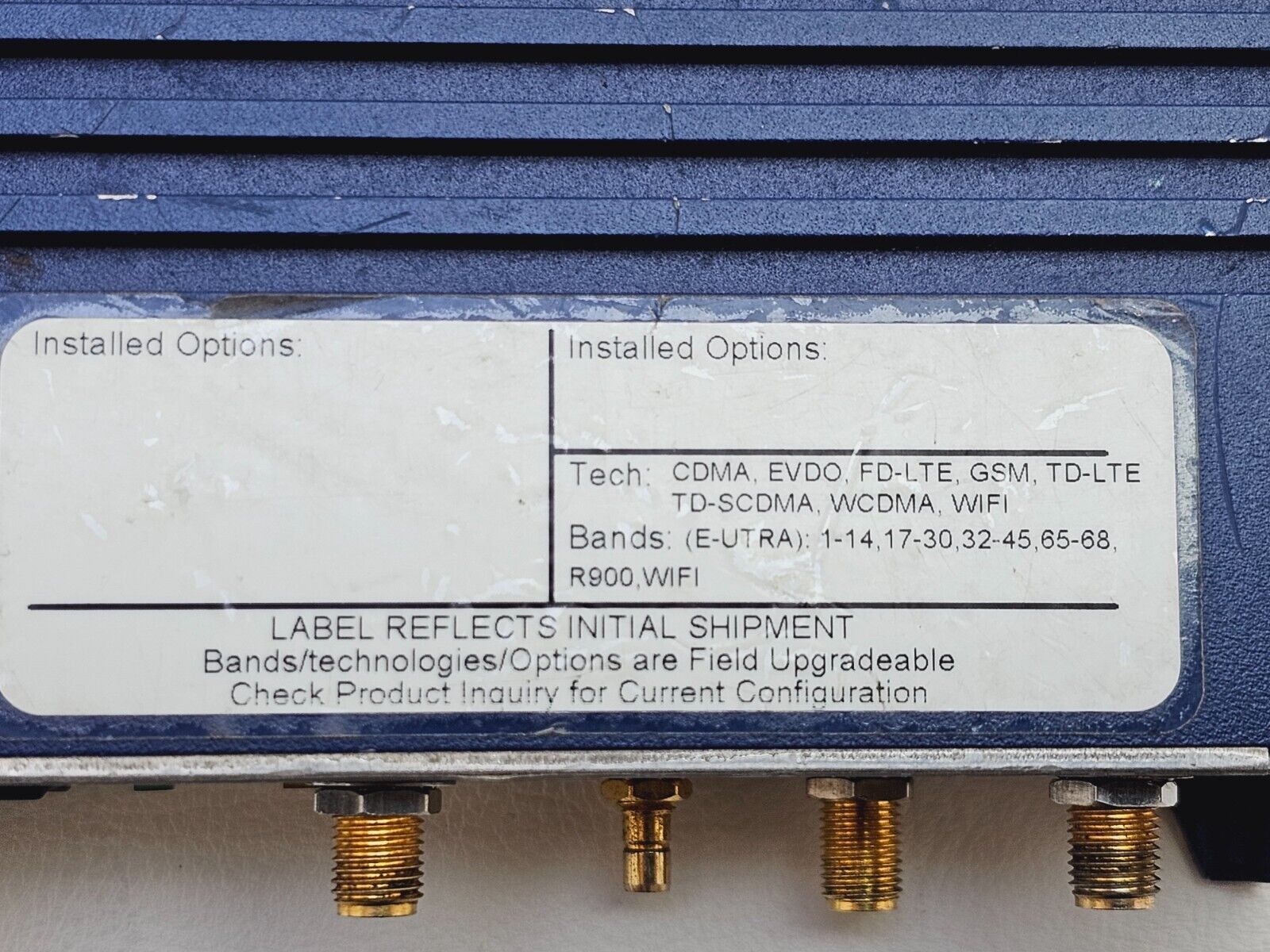 PCTel SeeGull IBflex 570 MHz - 3.8 GHz Scanning Receiver 08900S Loaded 95 Option