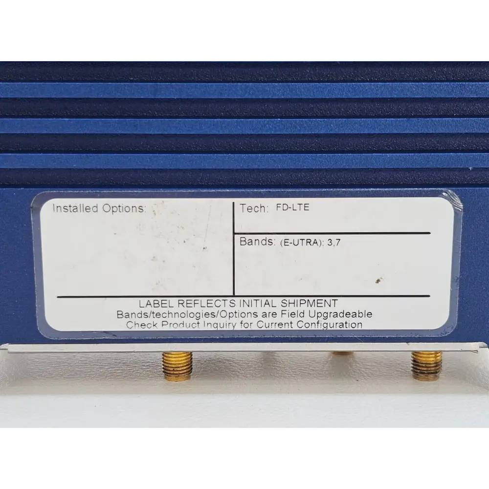 PCTEL IBflex scanning receiver software interface showing LTE band configuration EB-03 EB-07