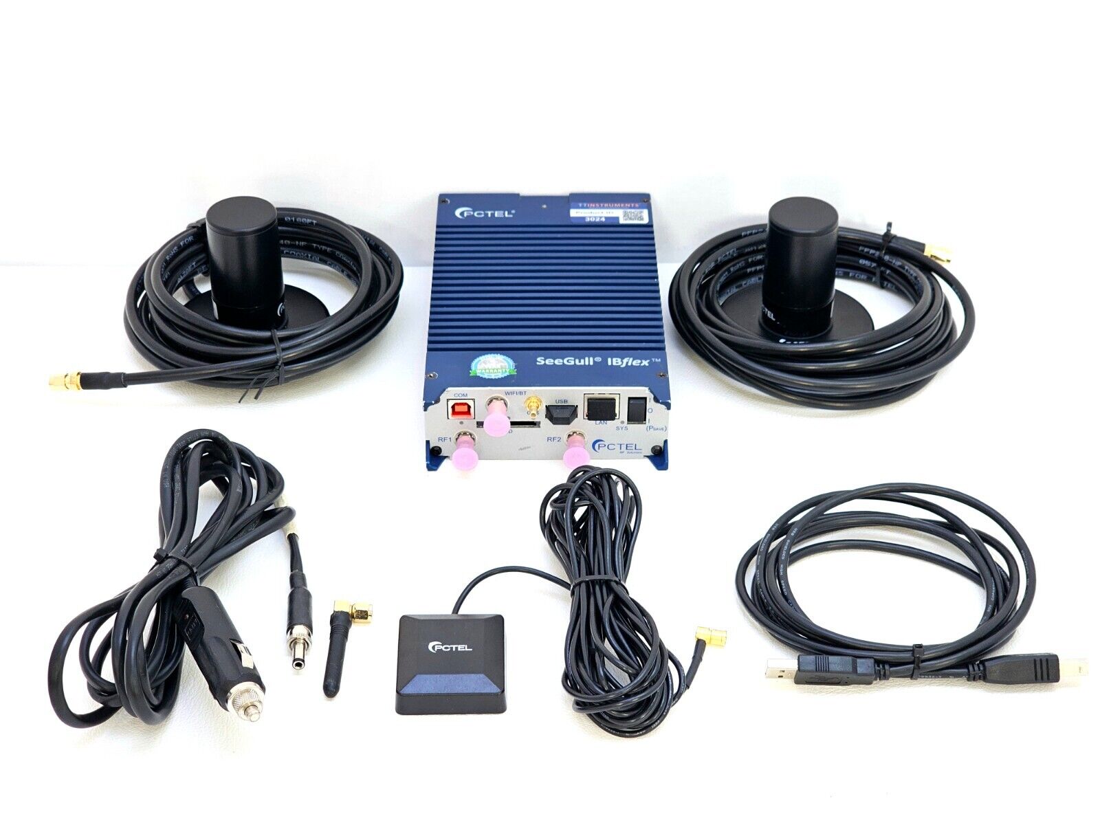 PCTEL SeeGull IBflex 570MHz - 3.8GHz Scanning Receiver 08900 LTE 4G 10 Options