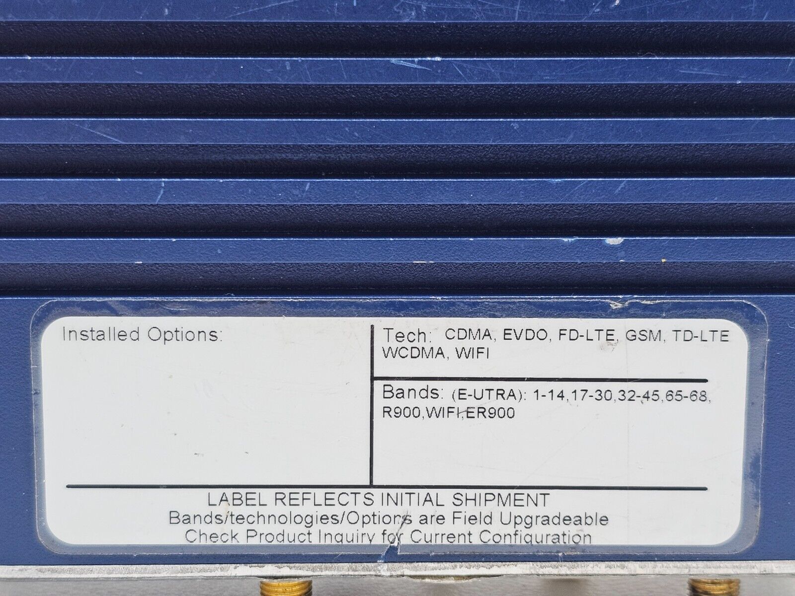 PCTEL SeeGull IBflex 570MHz - 3.8GHz Scanning Receiver 08900S 36 Options LTE 4G