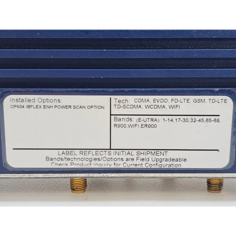 PCTEL SeeGull IBflex 570MHz-3.8GHz Scanning Receiver 08900S ENH Power Scan Optio