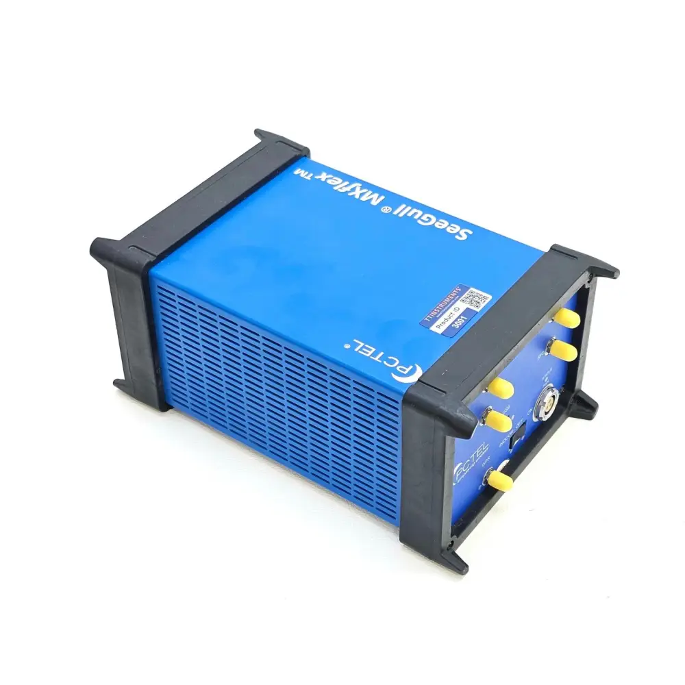 PCTEL MXflex 07904S-U rear view showing ventilation and additional interface ports