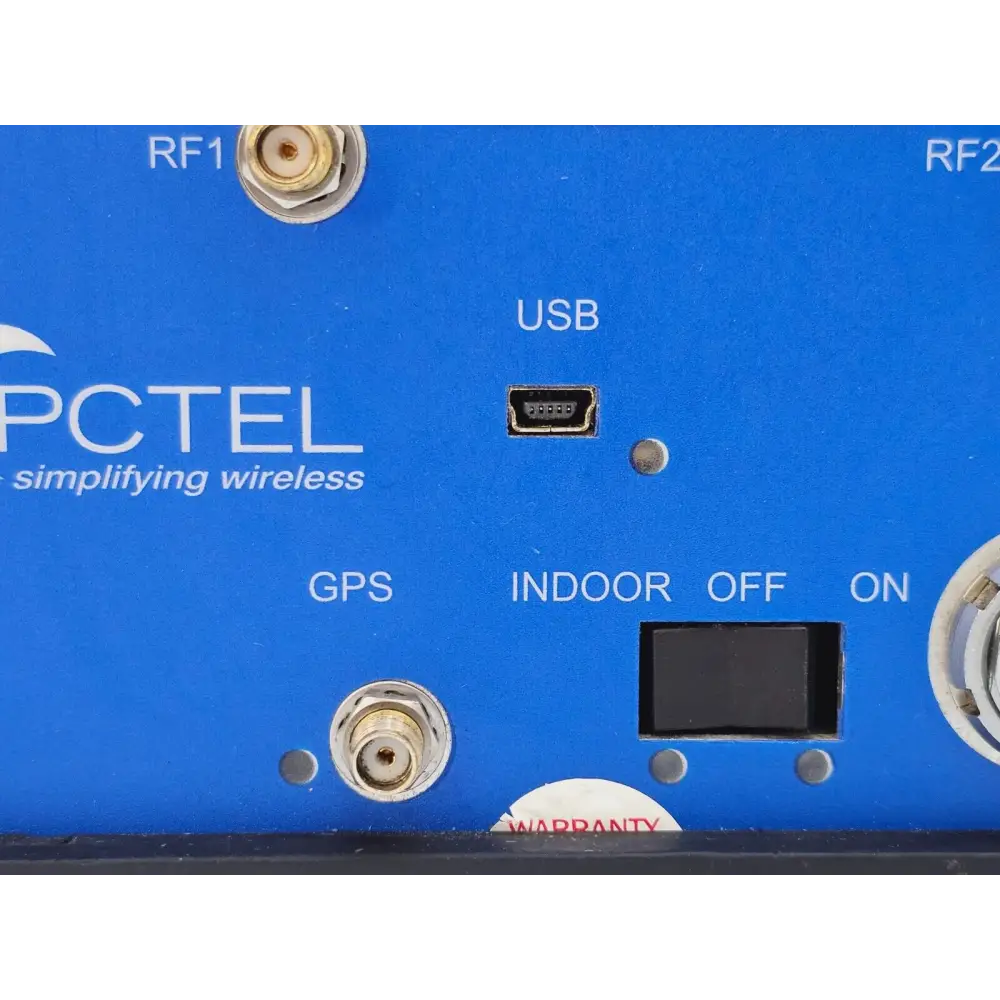 PCTEL SeeGull MXflex 07904S-U unit label showing ESN and device information