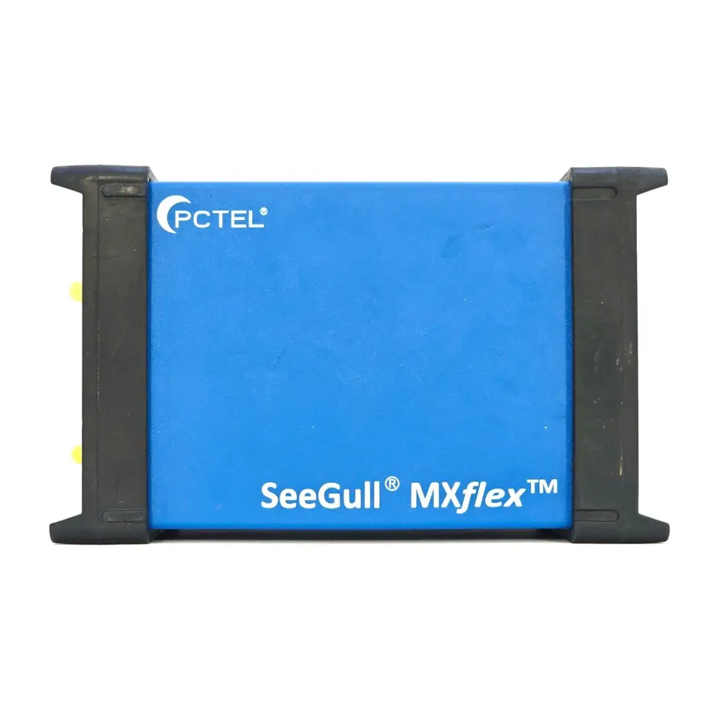 PCTEL MXflex receiver accessories including GPS antenna and in-car charger